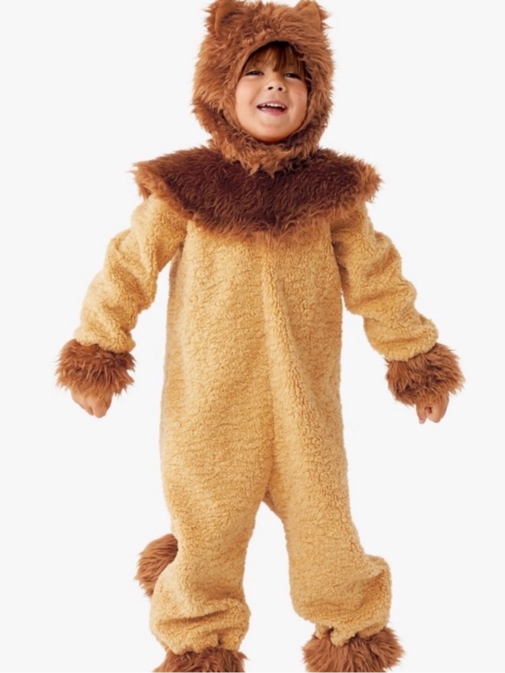 Pottery Barn Kids Wizard Of Oz Cowardly Lion Halloween Costume Size 7-8Y